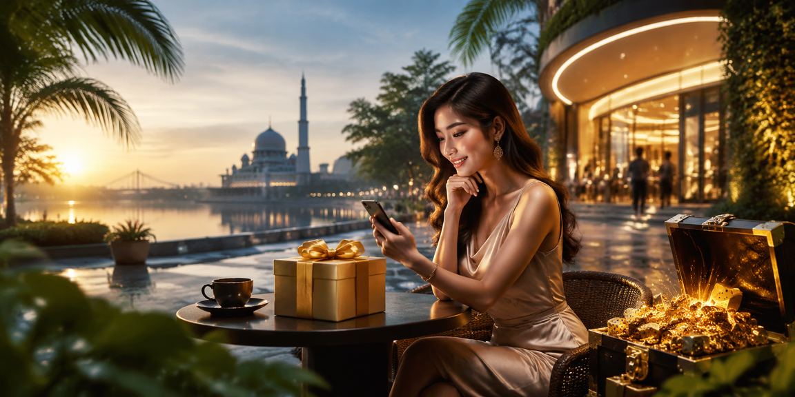 Permainan dadu dan nombor di Putrajaya menggambarkan keseronokan loteri dalam talian