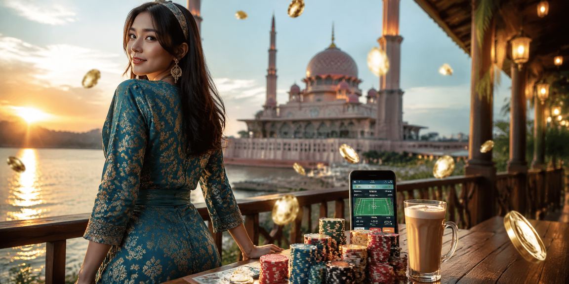 Pemain menggunakan aplikasi kasino mudah alih 9708 di Putrajaya
